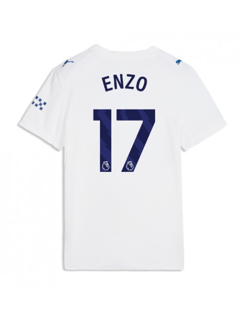 Ženski Nogometna dresi replika Manchester City Enzo Fernandez #17 Tretji 2026-27 Kratek rokav Ženski Nogometna dresi replika Manchester City Enzo Fernandez #17 Tretji 2026-27 Kratek rokav